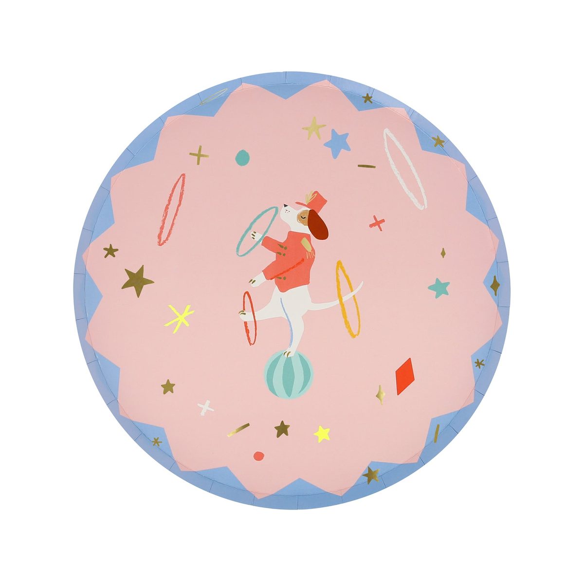 Circus Party Side Plates x8 — Meri Meri Big Top Design