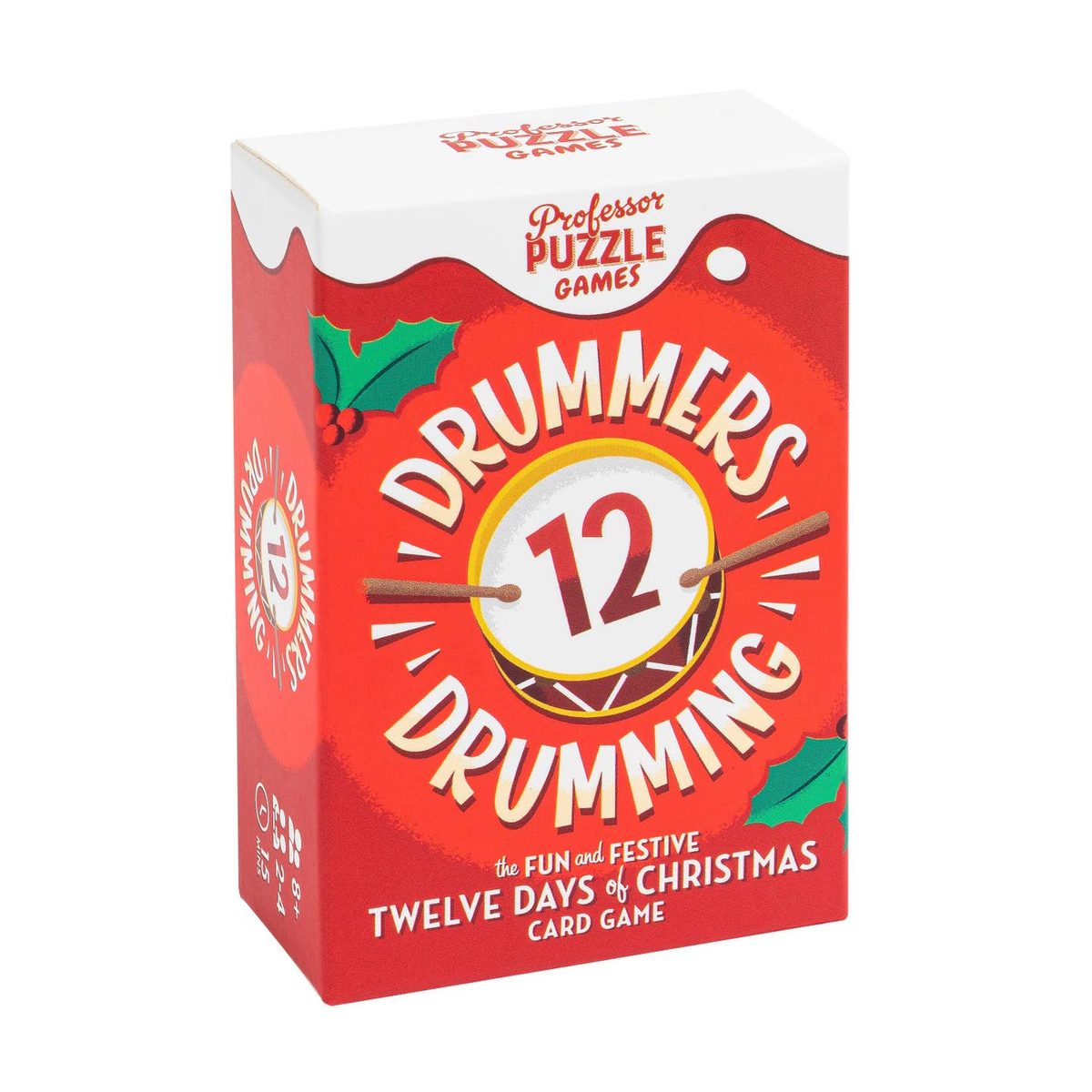 12 Drummers Drumming Christmas Card Game — Ages 6+