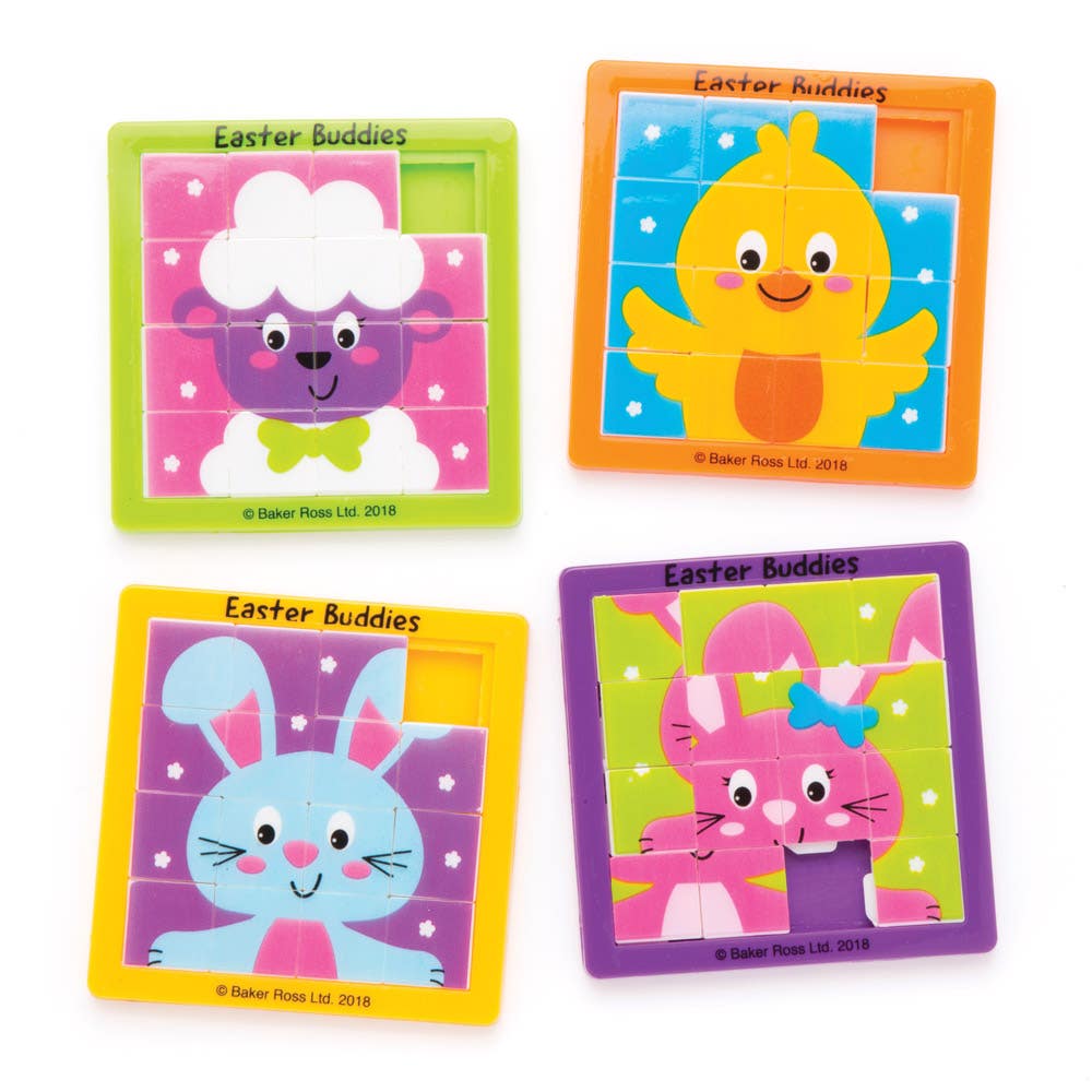 Easter Sliding Puzzle | Party Bag Filler – 4 Designs