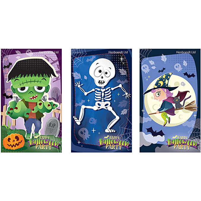 Mini Halloween Notebook Party Bag Filler – Assorted Designs