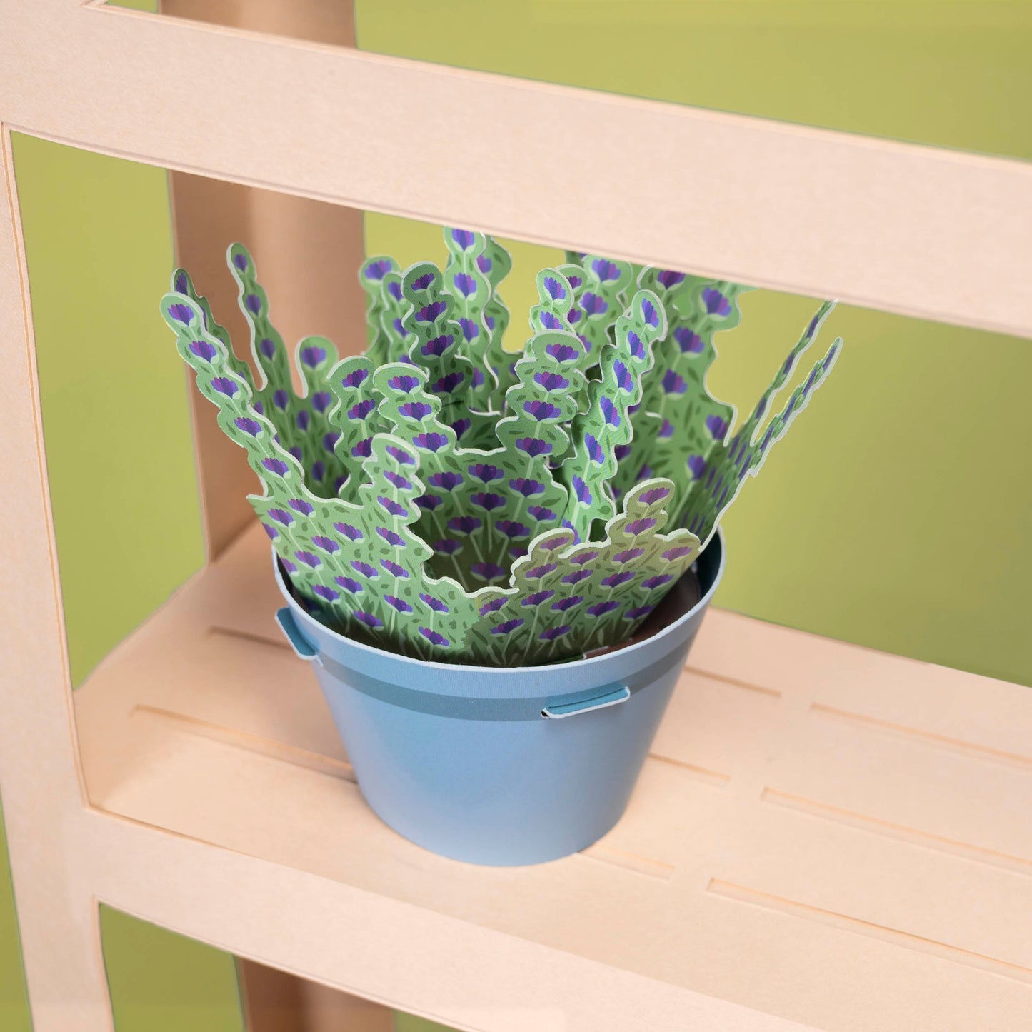 Calming Lavender Paper Plant Kit | Make Your Own | FSC Card | Age 5+