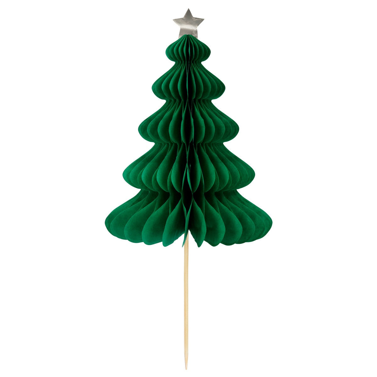 Meri Meri Christmas Honeycomb Cake Topper Set — 10 Toppers