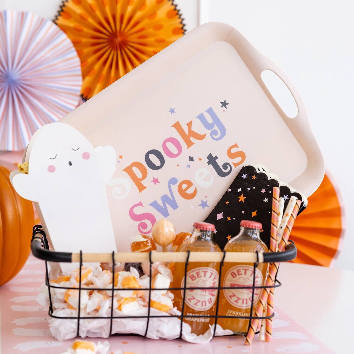 Spooky Sweets Reusable Straws | Halloween Party Drinks