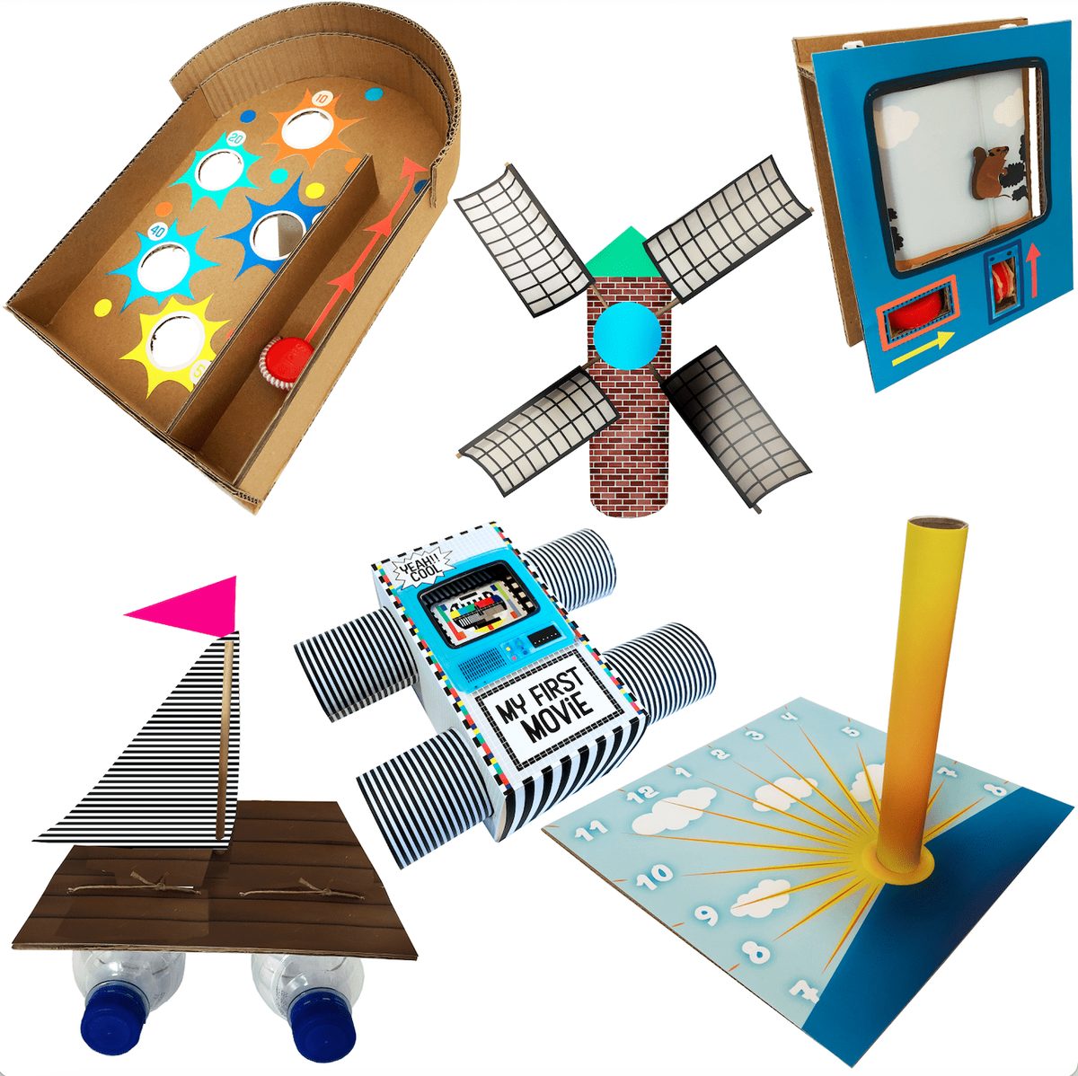 ReCycleMe Large STEAM Craft Kit – 6 Projects | Eco
