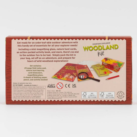 Woodland Explorer Kit — Nature Hunt Activity Set for Kids