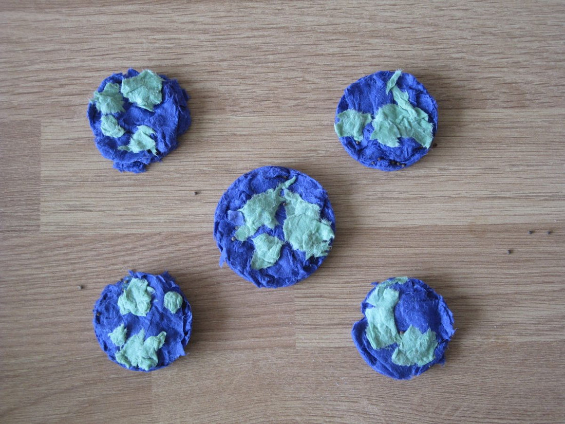 Earth Day - Seed Paper Earths