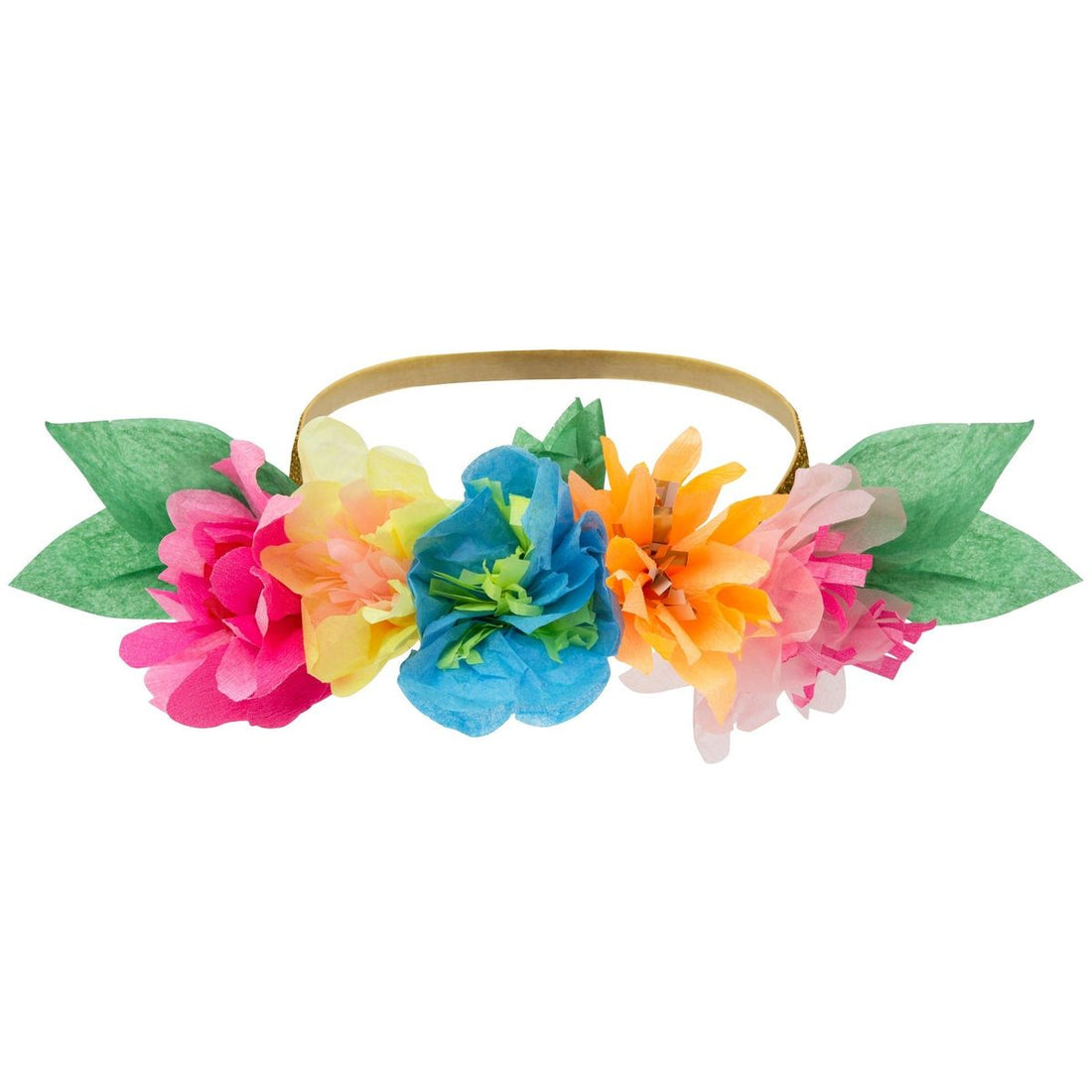 Fairy party bag fillers — floral crowns, butterfly tattoos and flower seeds