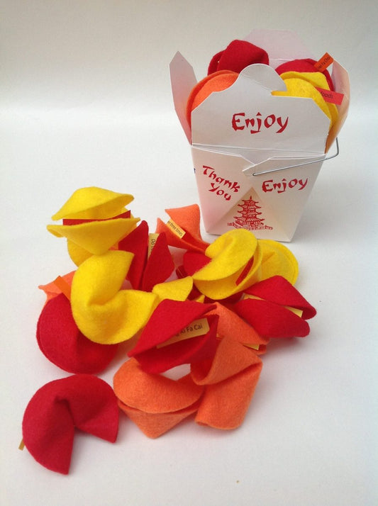Felt Fortune Cookies