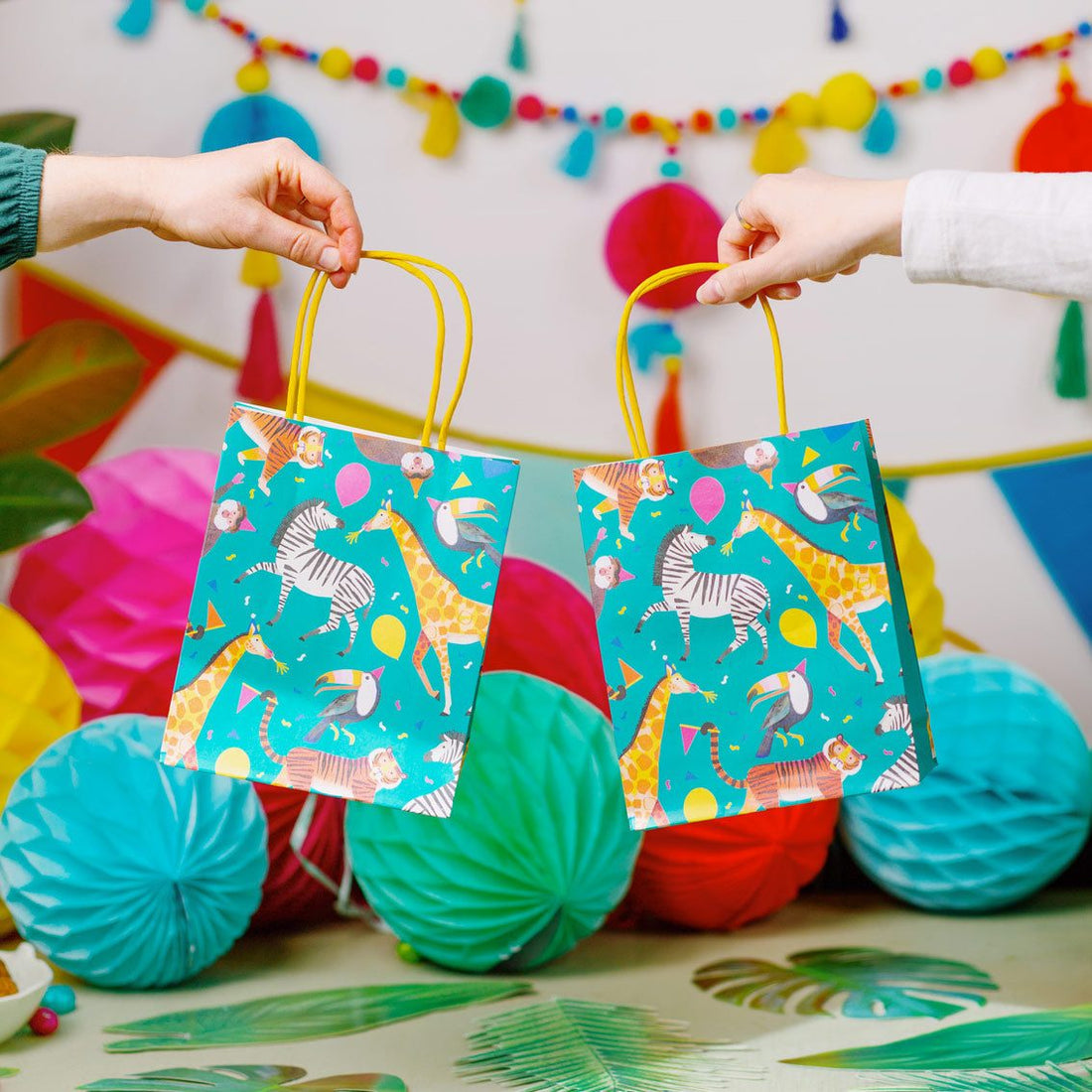Eco-friendly party bags and fillers for children