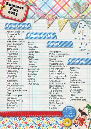 Summer Bucket List