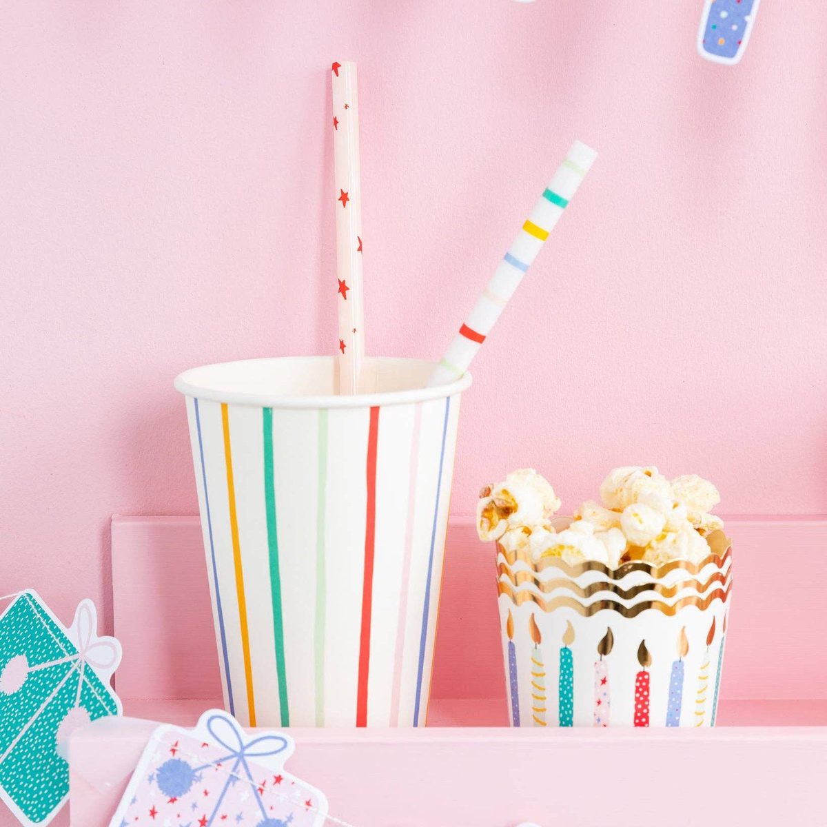 Paper & Reusable Straws