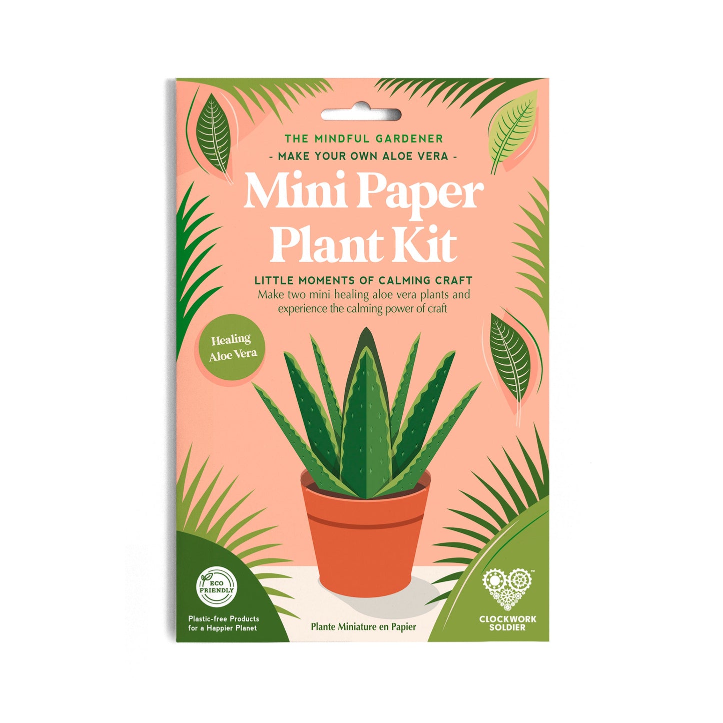 Make Your Own Mindful Aloe Vera Paper Plant Kit — Age 6+