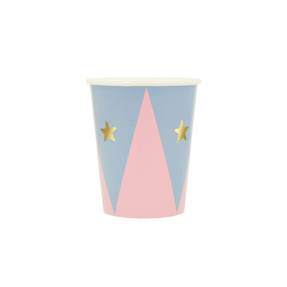 Circus Party Paper Cups x8 — Meri Meri Big Top Design