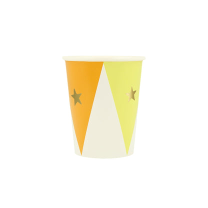 Circus Party Paper Cups x8 — Meri Meri Big Top Design