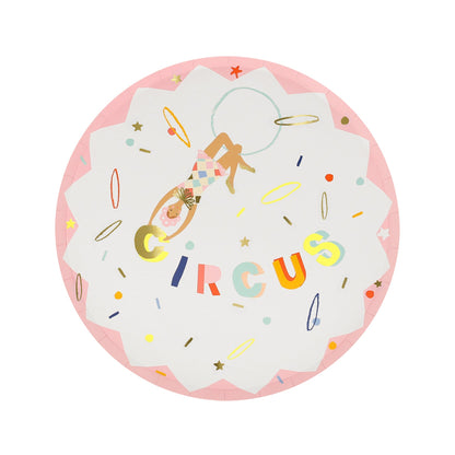 Circus Party Side Plates x8 — Meri Meri Big Top Design