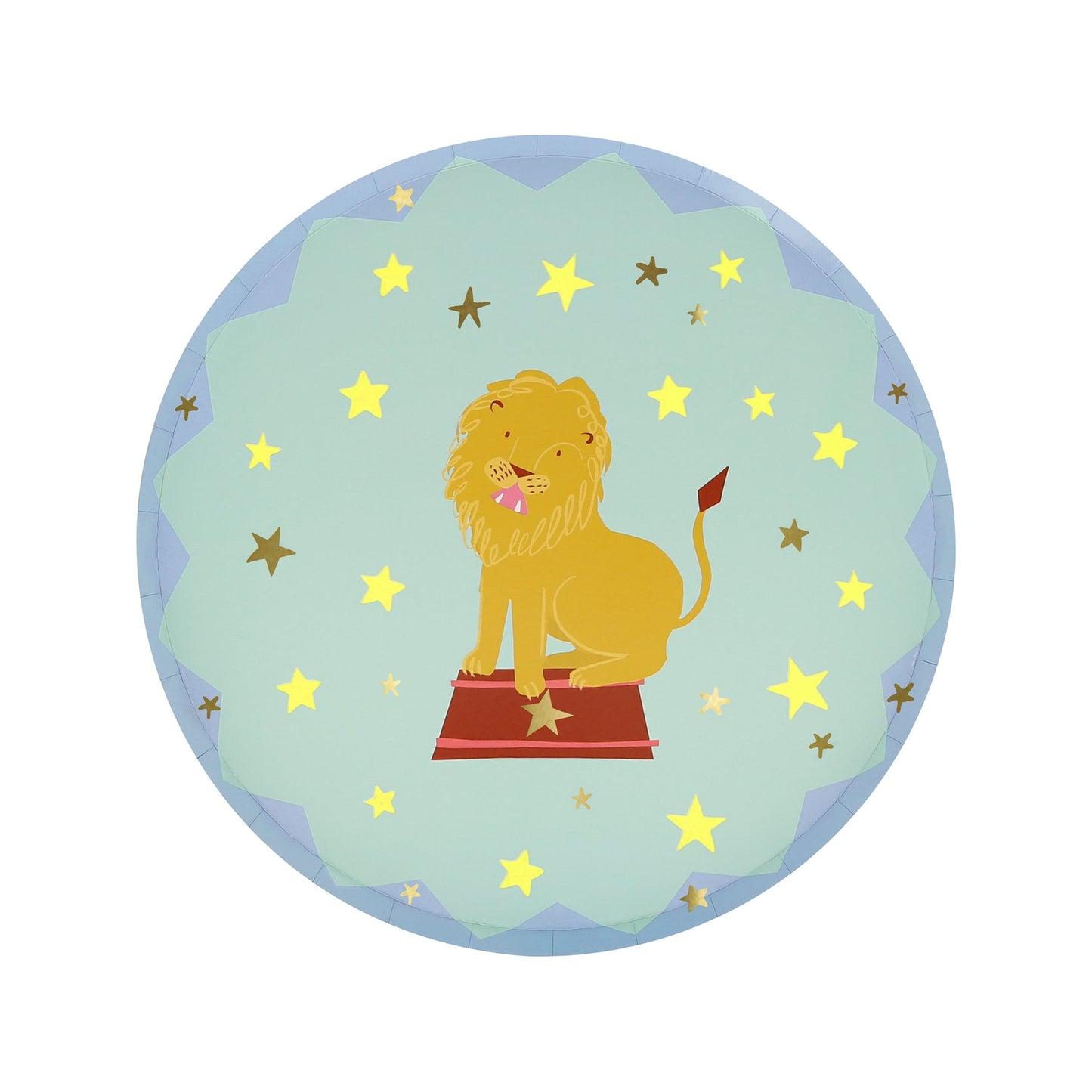 Circus Party Side Plates x8 — Meri Meri Big Top Design