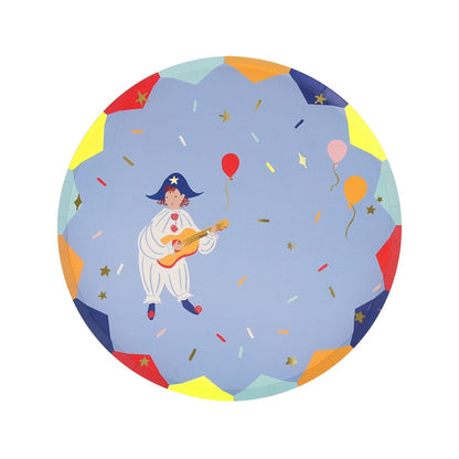 Circus Party Side Plates x8 — Meri Meri Big Top Design