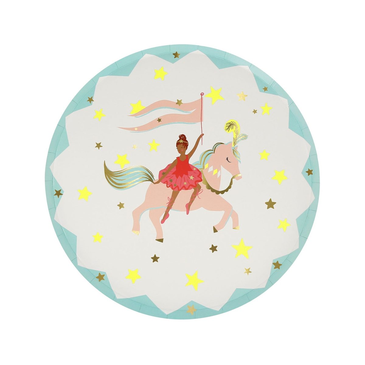 Circus Party Side Plates x8 — Meri Meri Big Top Design