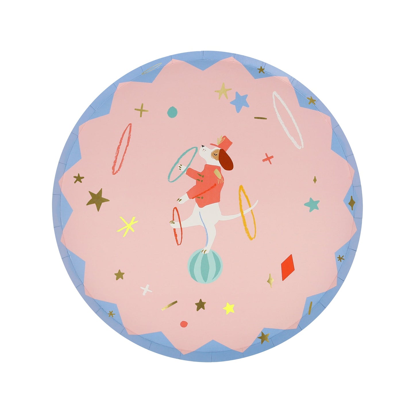 Circus Party Side Plates x8 — Meri Meri Big Top Design