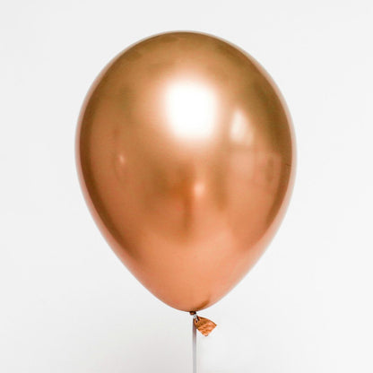 Copper chrome balloon