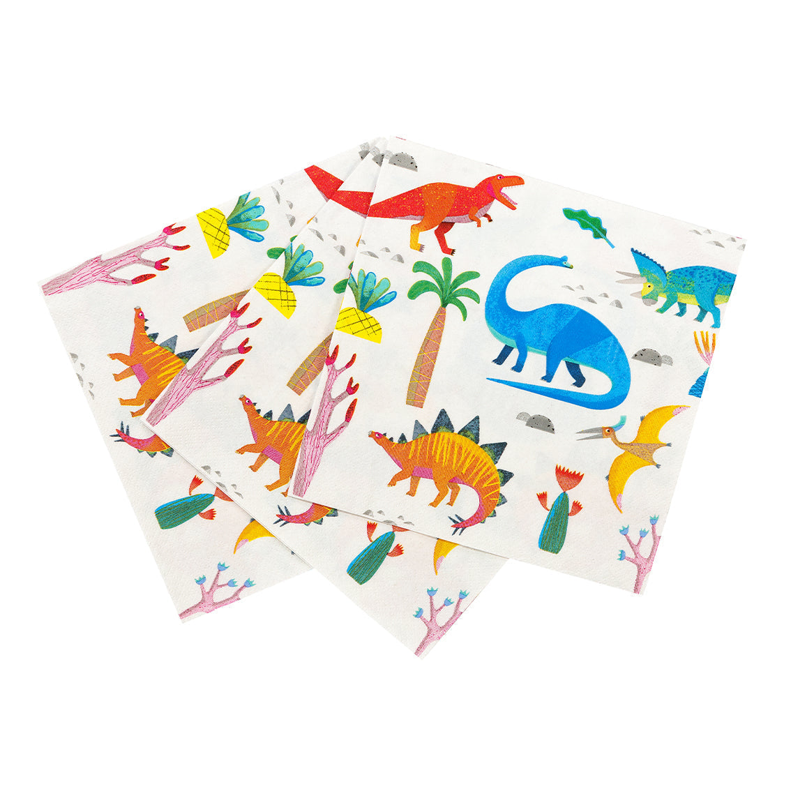 Party Dinosaur Paper Napkins 20pk — Plastic-Free Party Tableware