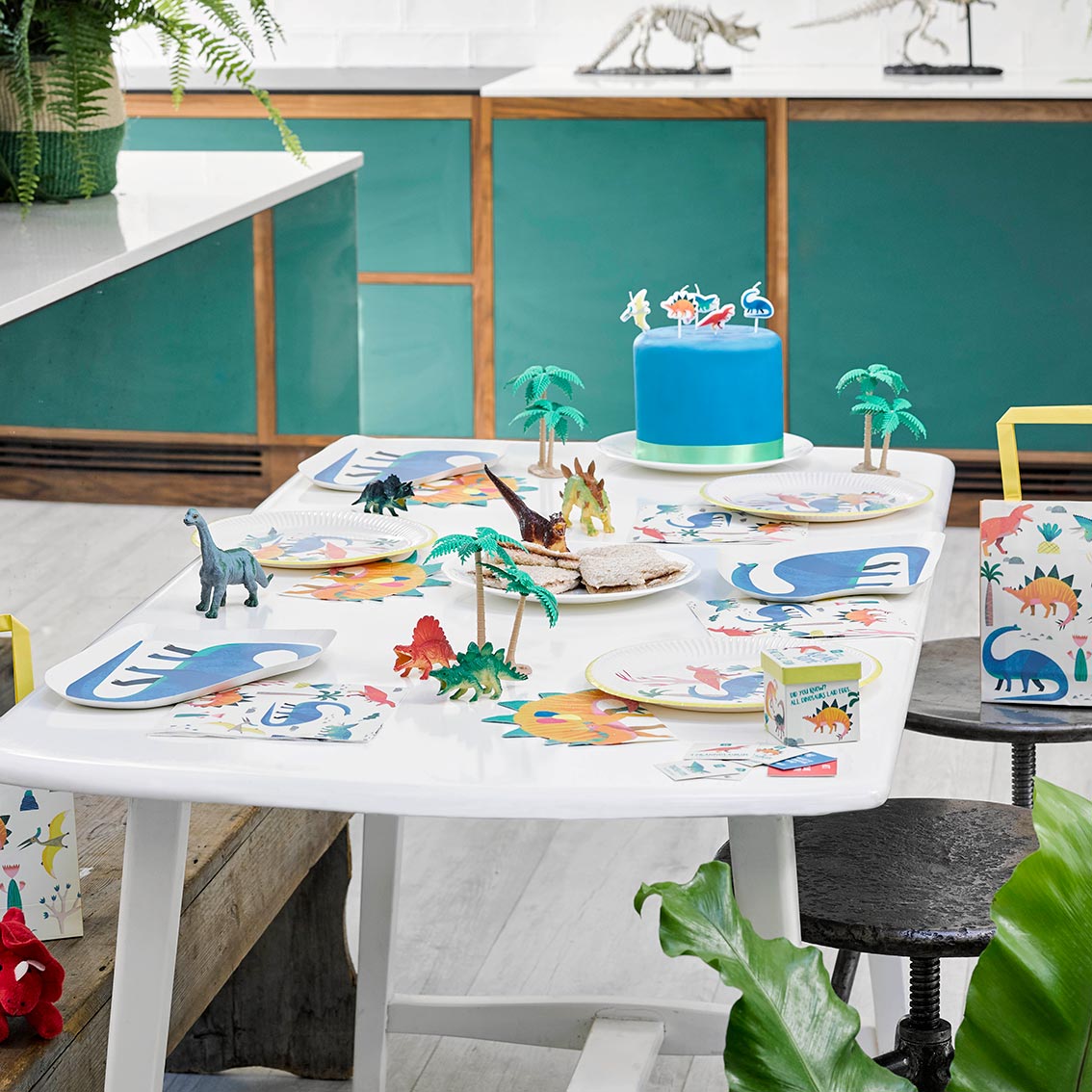 Party Dinosaur Paper Napkins 20pk — Plastic-Free Party Tableware