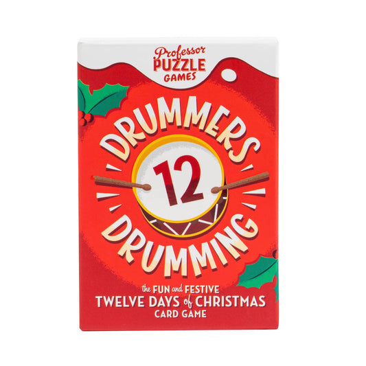 12 Drummers Drumming Christmas Card Game — Ages 6+
