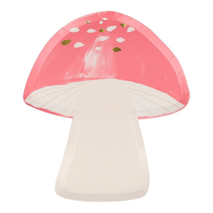 Fairy Mushroom Party Plates x8 — Meri Meri Toadstool Design
