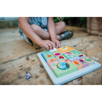 Spring Garden Wooden Block Puzzle | FSC Wood | Plastic-Free