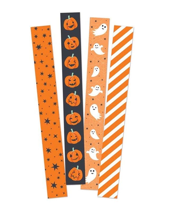 Halloween Paper Chain Decorations