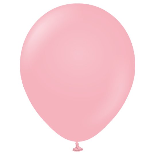 Flamingo Pink Latex Balloons 5pk — Natural Rubber, Plastic-Free