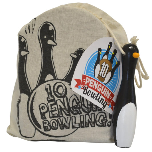 Wooden Penguin Bowling Game | Eco-Friendly | House of Marbles