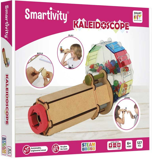 Smartivity Build Your Own Kaleidoscope Kit — STEM Toy — Ages 8+