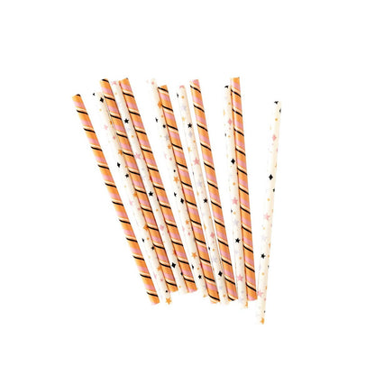 Spooky Sweets Reusable Straws | Halloween Party Drinks
