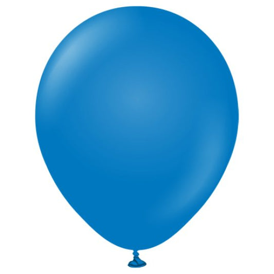 Blue Latex Balloons 5pk — Natural Rubber, Plastic-Free