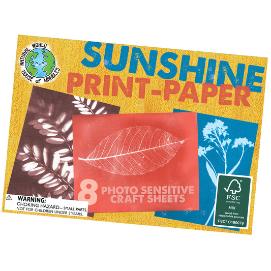 Sun Print Paper Kit – 8 Sheets | STEM Activity | 15x20cm