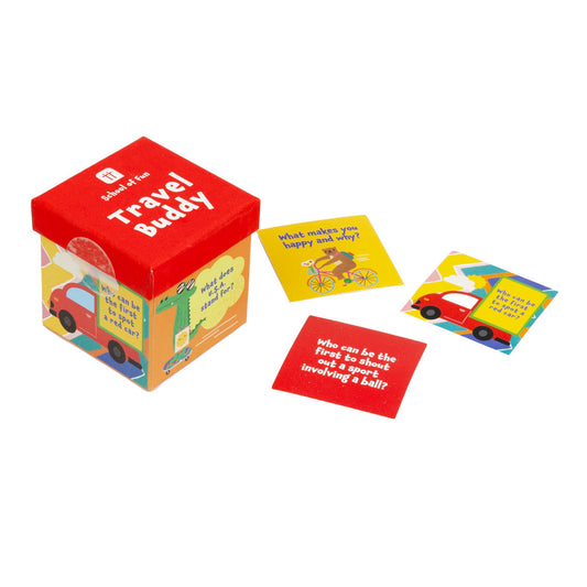 Children’s Travel Buddy Trivia Box — 120 Questions — Ages 6+